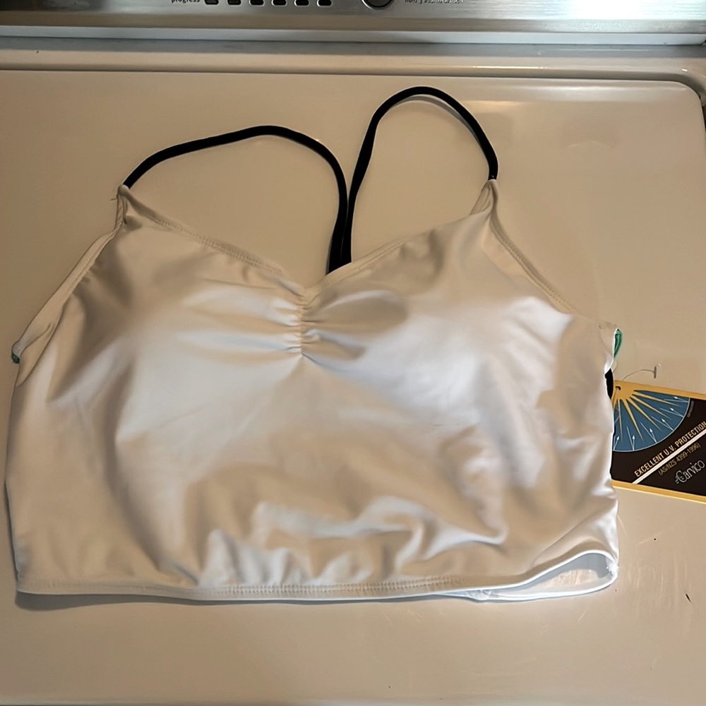 NWT Fabletics swim top size large